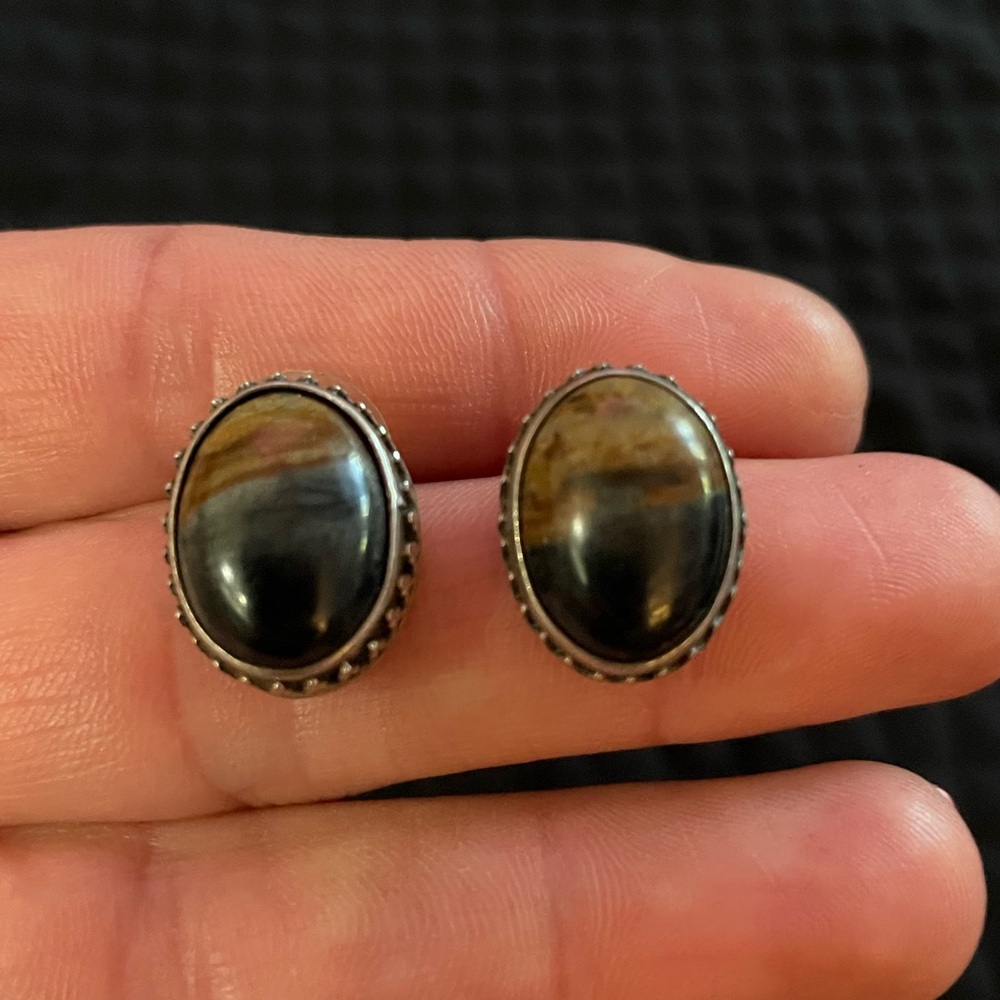 .925 Sterling Silver Stud Earrings